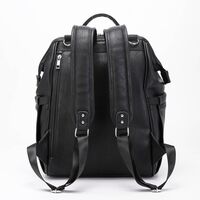 Mia Vegan Leather Nappy Bag Backpack