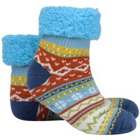 Nordic Sherpa Socks - Blue