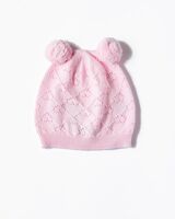 POM POM BEANIE - Pink