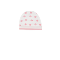 Pink Shell Reversible Beanie