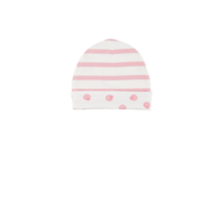 Pink Shell Reversible Beanie