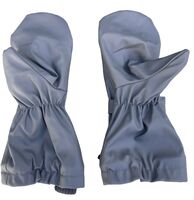 Polar Fleece Lined Waterproof Mittens With Adjustable Fastener  Charcoal