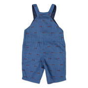 Race Car Shortall  Light Chambray