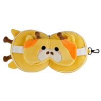 Relaxeazzz Giraffe Travel Pillow and Eye Mask