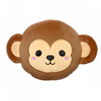 Relaxeazzz Monkey Travel Pillow and Eye Mask