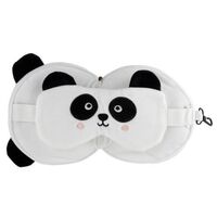 Relaxeazzz Panda Travel Pillow and Eye Mask