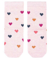 SOC OJK HEA Jacquard Kneehigh Sock - Hearts