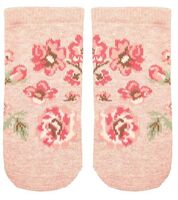 Organic Cotton Sock - Wild Rose