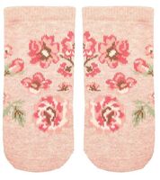 Organic Cotton Sock - Wild Rose