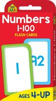 School Zone Numbers 1-100 Flash Cards