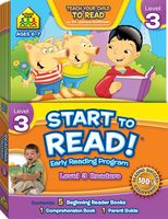 School Zone Start to Read! Level 3 Readers