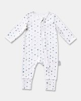 Spot Zip Romper