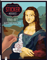 Sticker Mosaics: Fine Art Masterpieces