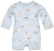 Swim Long Sleeve Onesie - Beach Bum