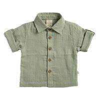TTS22-5B Cambric Shirt - Sage