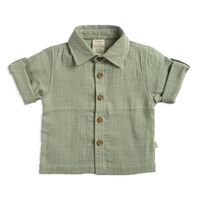 TTS225B Cambric Shirt  Sage