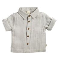 TTS225B Cambric Shirt  White 