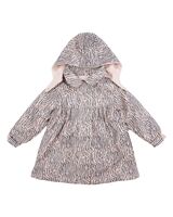 Tiger Stripes Raincoat - Pink