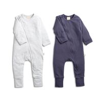 Zipsuit Twin Pack Grey/Sapphire