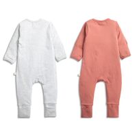 Zipsuit Twin Pack GreyStrawberry